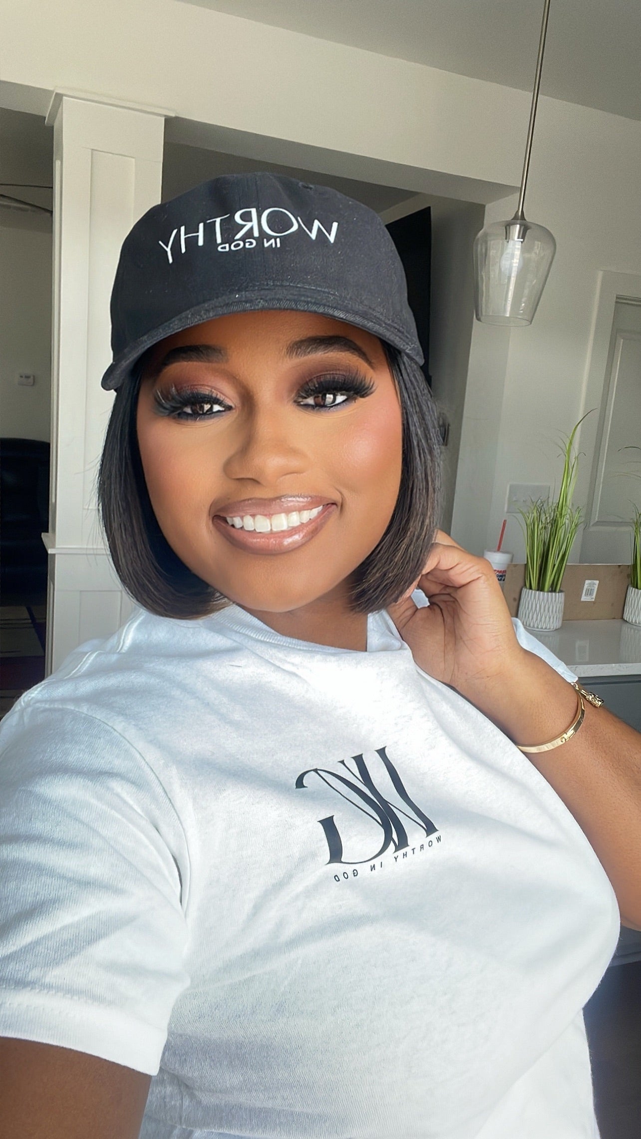 Worthy Monogram Crew Tee