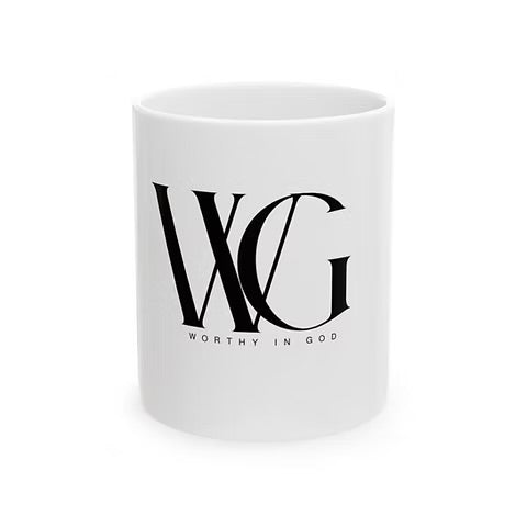 Worthy Monogram Mug